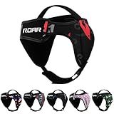 ROAR-INT Wrestling Headgear Men BJJ Ear Guard Protection MMA Grappling Cauliflower Helmet (Eagle-Red, One-Size)