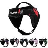 ROAR-INT Wrestling Headgear Men BJJ Ear Guard Protection MMA Grappling Cauliflower Helmet (Eagle-Red, One-Size)