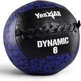 Yes4All Wall Ball - Soft Weighted Ball for Full Body Workout and Strength Exercise 6 LB