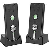 2 Way Wireless Intercom System for Home, 1/2 Mile Long Range, Hands Free Calling, Rechargeable, 120H Standby,Volume Control - Room to Room, Elderly Care, Indoor Outdoor,Use for Home Hospital Hote