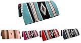 Tahoe Tack Hand Woven Navajo Acrylic Western Horse Saddle Blanket - Multiple Colors - 32x64