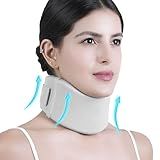 Artelse Ice Silk Neck Brace - Soft, Breathable Cervical Collar for Pain Relief & Posture Correction - Anti-Snoring Support for Comfortable Sleep - Ideal for Office Workers