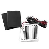 Moofey 12v Heated Motorcycle Grips, Handlebar Pad Fits Universal Grip ATV Motorcycle