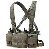 OneTigris Vulture Chest Rig, MOLLE Chest Rigs Tactical Chest Rig Dangler Pouch Utility Admin Pouch IFAK Medical Organizer
