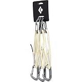 Black Diamond MiniWire Alpine Quickdraw 3 Pack, 60cm Dynex Sling