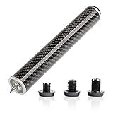 KONLLEN Pool Cue Extension 2'' 3'' 4'' 6'' 8'' 12'' Carbon Fiber Billiard Cue Extension Billiard Accessories for Pool Sticks