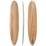 nanazero Wood Skin Surfboard Longboard LOG01 9'0" Wood, Durable and Light-Weight Structure