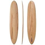 nanazero Wood Skin Surfboard Longboard LOG01 9'2" Wood, Durable and Light-Weight Structure