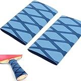 Yuecoom Table Tennis/Ping Pong Racket Soft Grip Tape, Wrap Around Racket Handle Excellent Pingpong Paddle Grip Tape (2 Tapes)(Blue)