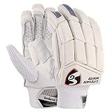 SG Leather Cricket Litevate White RH Batting Gloves Adult