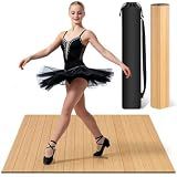 KFURNIKN Tap Dance Board Floor,Portable Tap Board 47.8 x 38.5 Inch,Bamboo Tap Board for Tap Dancing, Tap Dance Practice for Home,Outdoor