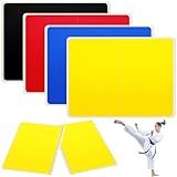 Jecery Rebreakable Punching Board Rebreakable Boards Martial Arts Taekwondo Karate Ninja Training Practice EVA Boxing Equipment Karate Breaking Board for Adults Equipment Gifts(Simple)