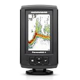 Humminbird PiranhaMAX 4 Fish Finder with Transducer, Dual Beam Sonar