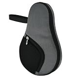 Cosmos Table Tennis Paddle Bag Paddles Case Cover Waterproof Ping Pong Racket Bat Storage Case Holder with Ping Pong Ball Mesh Storage Pocket Organizer, Fits 2 Paddles