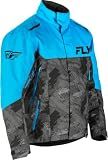 Fly Racing SNX Pro Winter Jacket – Men’s Waterproof Windproof Shell Snowmobile Jacket with Removable Thermal Liner, Cold Weather Riding Gear