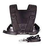 MiR BHAR Sled Harness with (Optional) Sled Harness, Without Sled, Black