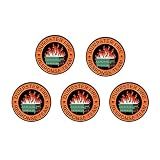 2Pcs/5Pcs Dumpster Fire Enamel Pins Response Team Alloy Badges for Jackets Hilarious Gifts for Coworkers Team Members (5Pcs orange)
