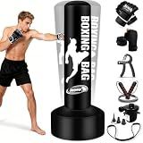 YORWHIN Standing Punching Bag for Adults, 69'' Boxing Bag with Training Set