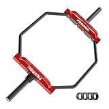 PROIRON Olympic Trap Bar 2", Hex Deadlift Squat Bar, 56" Weight lifting Shrug Bars Barbell Knurled Handles for Shoulder Exercises, Farmers Walk, 250kg Capacity for Home Gym Workout