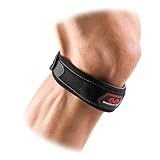 McDavid Knee Support Strap Band, Pain Relief, Patella Tendon Support, Tendonitis, Jumpers Knee Brace, Runners Knee, Adjustable for Men & Women , Black