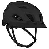 Retrospec Lennon Adult Bike Helmet with LED Safety Light Adjustable Dial & Removable Visor - Adjustable Bicycle Cycling Helmet for Men & Women