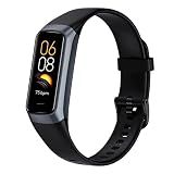 Fitness Tracker with Heart Rate/Blood Oxygen/Sleep Monitor, 20+ Sports Modes Smart Watches for Women/Men, Activity & Step Tracker Smart Watch for Android/iOS Phones (Black)