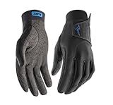 Mizuno Unisex RainFit Golf Gloves, Black, Medium