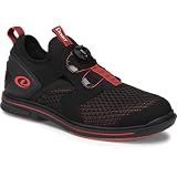 Dexter Men's Pro BOA Right Handed Bowling Shoes Black/Red - Size 11.5 Medium Width