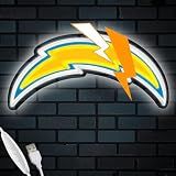 Football Team Neon Sign, Cool Dimmable Light Up Football Team Logo Hanging USB Powered for Wall Decor Art, Man Cave, Bedroom, Game Room Deco, Birthday Christmas Merch Gift for Boys Fans