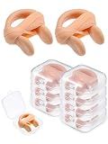 7 Pieces Swimming Nose Clip Silicone Nose Plug Protector with Elastic Rope for Kids and Adults Swimming Using