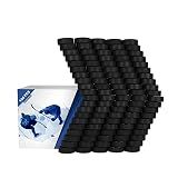 Golden Sport Ice Hockey Pucks, 100pcs, Black, High Grade Pucks