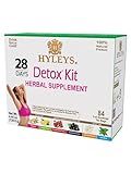 Hyleys Detox Tea for Cleanse – 28 Day Detox Kit with 84 Tea Bags – Garcinia Cambogia, Green Tea, Mint & Chamomile – Supports Weight Loss, Digestion & Sleep