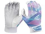 Easton | MOXIE Youth Batting Gloves | White/Pink | TBall