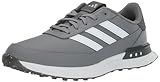 adidas Men's S2G Spikeless Leather 24 Golf Shoes, Grey Three/Footwear White/Grey Five, 10.5