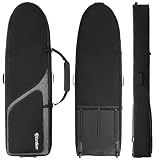 Sturdum 7ft/8ft Surfboard Travel Bag with Wheels, Surf Coffin Bag