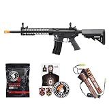 Lancer Tactical Gen 2 Airsoft M4 Carbine 10" KeyMod Piactinny AEG Rifle-1000 Rounds 0.20g BBS, 9.6v Nimh Battery & Charger Included
