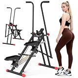 RELIFE REBUILD YOUR LIFE Stair Stepper for Home Exercise,New Version Stair Climber with Adjustable Resistance, Vertical Climber Cardio Exercise Machine for Full Body Workout, Extended Step Range