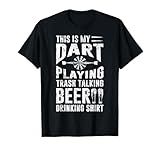 This Is My Dart Playing Trash Funny Dart Lover Player Saying T-Shirt