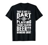 This is My Dart Playing Trash Funny Dart Lover Player Saying T-Shirt