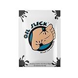 Oil Slick Beach Tar Remover Travel Wipes 20ct | Safe on Skin | Non Toxic and Eco-Friendly Tar Remover | Easy Tar Remover for Kids Feet | Works on Surfboards, Shoes, Sandals, and Beach Gear