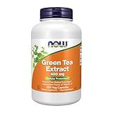 NOW Foods Supplements, Green Tea Extract 400 mg with Vitamin C for Dietary, Cellular Protection*, 250 Veg Capsules