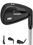 XM-01 Individual Golf Irons or Golf Irons Set - Premium Men Golf Club Iron with Steel Shaft for Right Hand Golfers Stiff Flex (#2 Iron Single, Right)