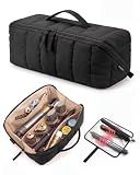 BAGSMART Travel Hair Tool Organizer for Dyson Airwrap, with Heat Mat