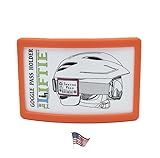The Liftie Ski Pass Holder (Orange, 1 Pack)
