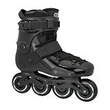 FR Skates - FRX 80 Black - Adult Urban Inline Skates (43 EU / 10 US)