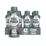 Core Power Elite High Protein Shake, Chocolate, 42g Bottle, 14oz, 12 Pack
