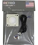 RetroArcade.us Track Ball 2 inch Arcade Game Trackball for PC or MAC - USB Connector