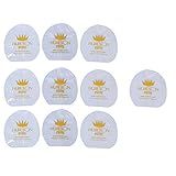 Acxico 10Pcs Ping Pong Table Tennis Racket Rubber Protection Film Protection Cover Transparent