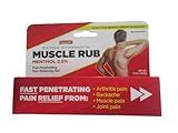 Natureplex Muscle Rub Gel, Extra-Strength, 2.5% Menthol, 1.5 oz, Fast Pain Relief