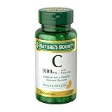 Nature's Bounty Vitamin C + Rose Hips, Vegetarian Caplets, 100 Count